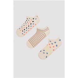 Penti, Star Stripe 3lü Patik Çorap