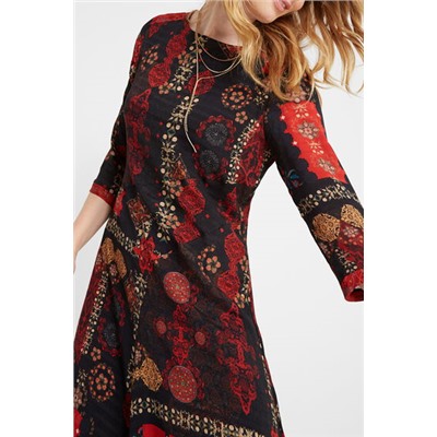 Vestido largo midi indonesio