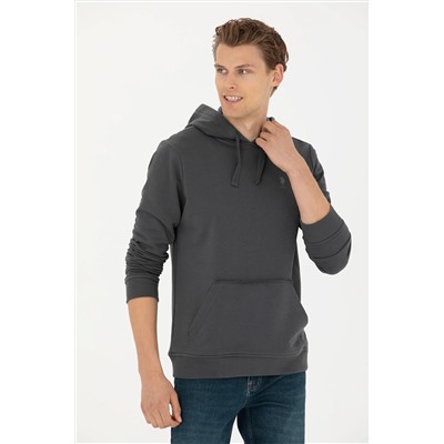 Erkek Antrasit Sweatshirt