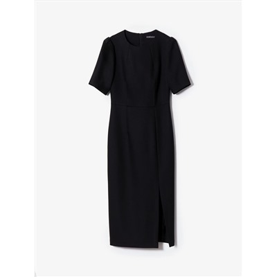 Платье миди из костюмной ткани, PL1498/moira