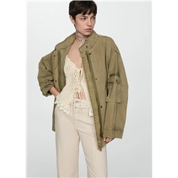Jeans slouchy cintruón vuelta