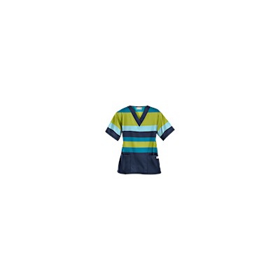 UA Bold And Beautiful Navy Scrub Top