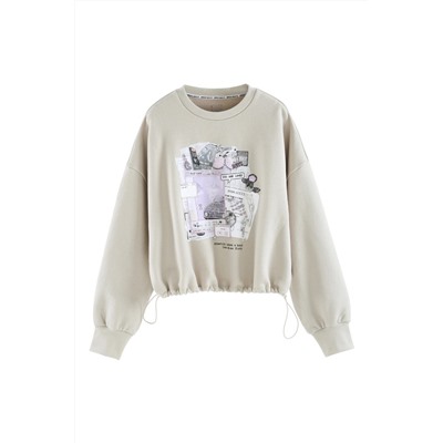 Sudadera de manga larga Verde claro