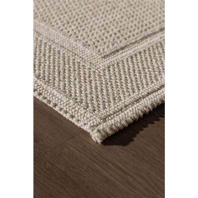 Barres Banyo Paspası - Bej - 60 x 100 cm