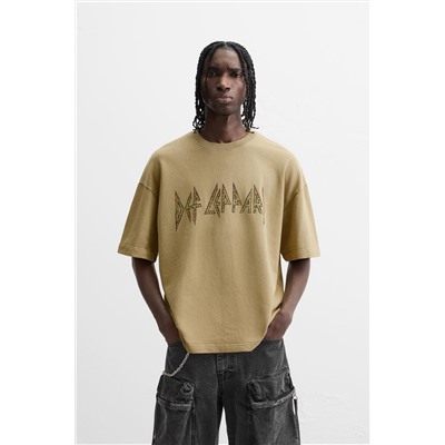 SUDADERA LAVADA DEF LEPPARD ©