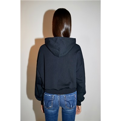 Sudadera con capucha Negro