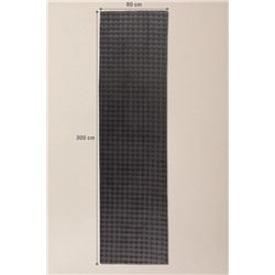 Vivre Bubble Halı - Antrasit - 80x300 cm