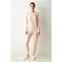 Penti Fun Breakfast Termal Pijama Takımı PN9CV4U523SK-PN74