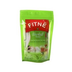 Чайный напиток Fitne для похудения с зеленым чаем, медом и лимоном 8 пакетиков / FITNE herbal tea (green pack) 8 teabags