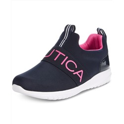Nautica Little & Big Girls Canvey Mesh Slip-On Sneakers