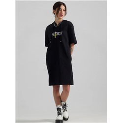 WOMEN'S LEE AND DRAGON BALL Z TRUNKS DRESS IN BLACK