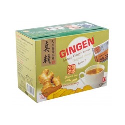 Имбирный напиток с тростниковым сахаром Gingen (10 пакетиков) 180 гр / Gingen beverage 180 gr