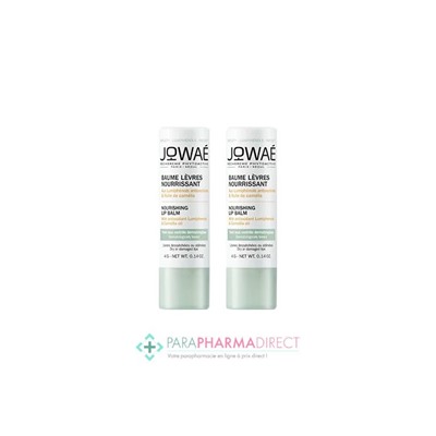 JOWAE Baume Lèvres Nourrissant 2x4gLot  × 2