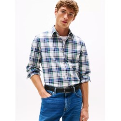 Regular Fit Madras Print All-Day Shirt