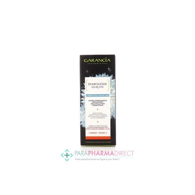 Garancia Diabolique Glaçon - Crème de Soie Cristalline - Hydro-Énergisante, Repulpante, Anti-Pollution & Prébiotique 20 ml