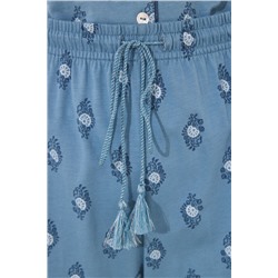 Pijama camisero Capri 100% algodón paisley