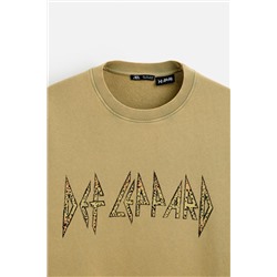 SUDADERA LAVADA DEF LEPPARD ©