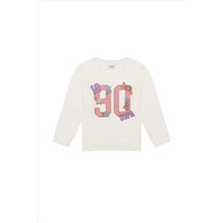 Çocuk Ekru Sweatshirt