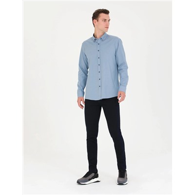 Koyu Lacivert Slim Fit Jean Pantolon