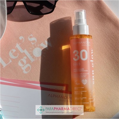 Alphanova Daily Sun Huile Solaire Hautre Protection SPF30 125ml