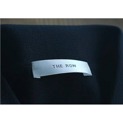 Женская однотонная футболка pol*o The Ro*w Экспорт (made in Italy)