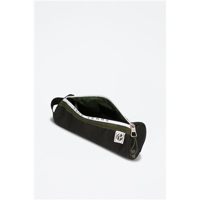Estuche Luca Negro y caqui