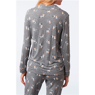 Camisa Becky Antracita