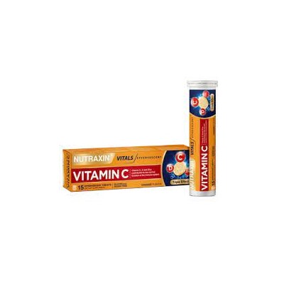 Nutraxin Шипучие витамины Vitamin C D + Zinc С витамин Д цинк