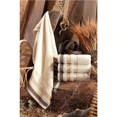 Binnur Home Natural Antibakteriyel El ve Yüz Havlusu 50x90 cm 4'lü 153-99-0072