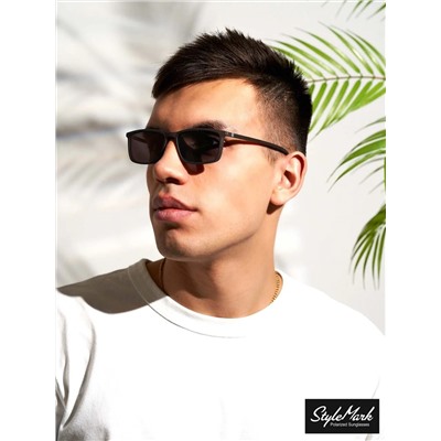 Оправа с солнцезащитной насадкой (Clip-on) StyleMark Polarized C2706B