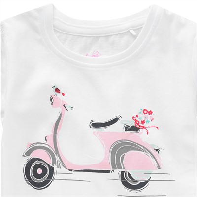 Mädchen T-Shirt mit Front-Print