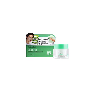 Увлажняющий освежающий крем для лица Fresh Aloe Vera Memory Cream с алоэ вера серии  Aloe Ha Cathy Doll 50 гр / Cathy Doll Aloe Ha Fresh Aloe Vera Memory Cream 50 g
