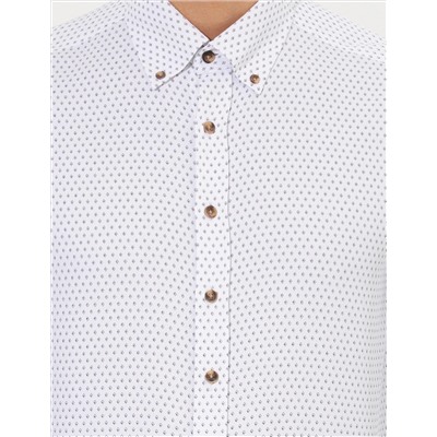 Beyaz Slim Fit Uzun Kollu Gömlek
