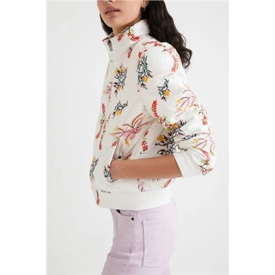 Chaqueta padded floral