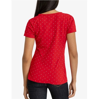 DOT V-NECK T-SHIRT
