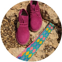 AB.Z. SAFARY MAGENTA+CINTURON BOLSOS (130)-20 (8) АКЦИЯ