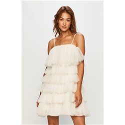 Vestido avolantado Blanco