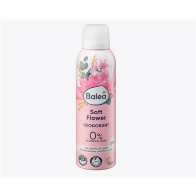 Deo Spray Deodorant Soft Flower, 200 ml
