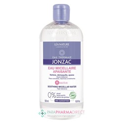 Eau Thermale Jonzac - Reactive - Eau Micellaire Apaisante BIO 500ml