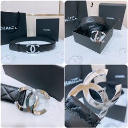 Женский ремень Chane*l 🖤 (натуральная кожа)