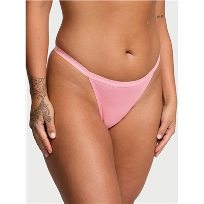 Stretch Cotton String Bikini Panty