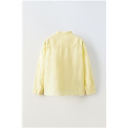 LINEN-BLEND SHIRT