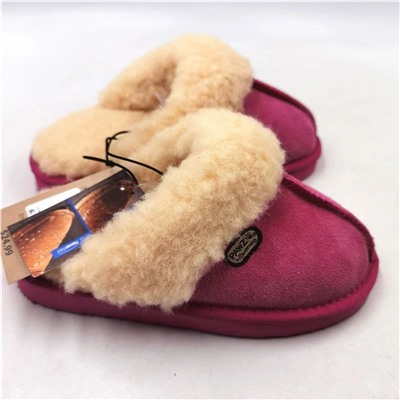 Детские тапочки Bea*r paw из натуральной коровьей замши  (У меня, кстати, такие натуральные угги, заказывала ещё в Америке, качество 🔥, фабрика китайская)