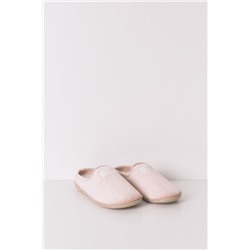 Zapatillas casa velour rosa
