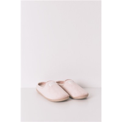 Zapatillas casa velour rosa
