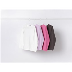 PACK OF 4 BASIC LONG SLEEVE T-SHIRTS