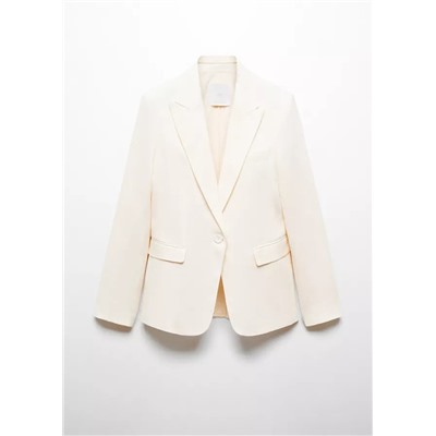 Blazer traje 100% lino