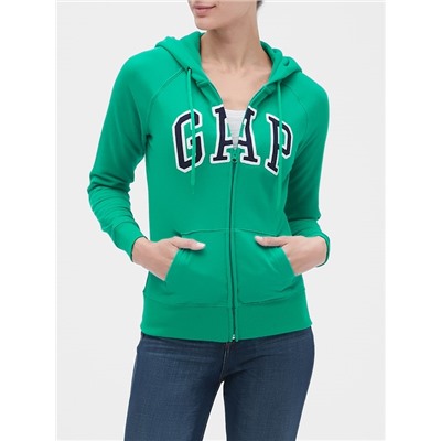 Gap Logo Zip Hoodie In Fleece