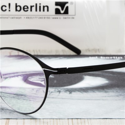 IB00046 - Оправа ic!Berlin Mistral  black + футляр