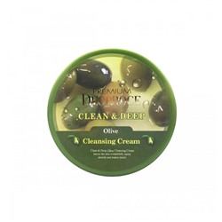 DEOPROCE PREMIUM CLEAN &amp; DEEP OLIVE CLEANSING CREAM Очищающий крем для лица с экстрактом оливы 300г